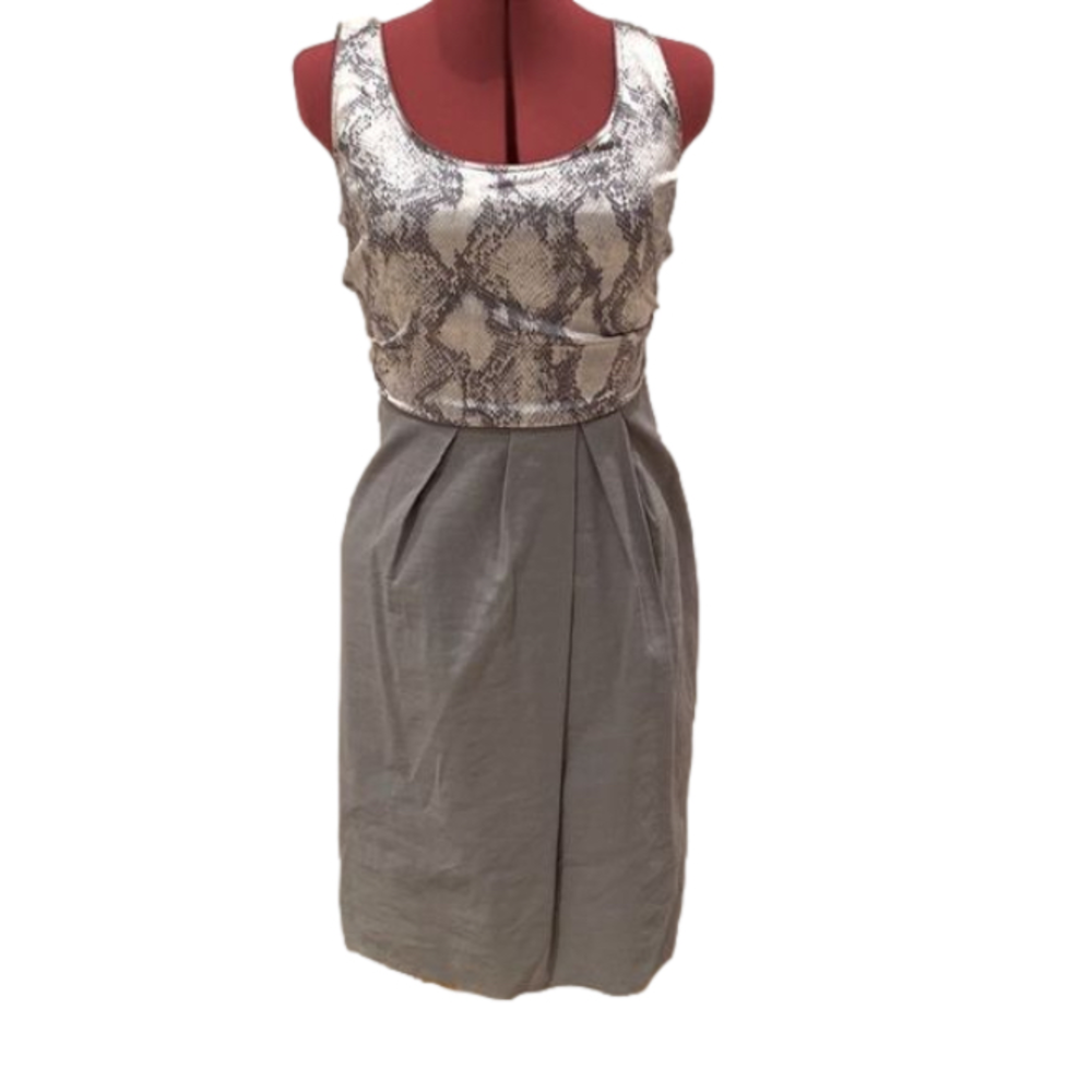 Elie Tahari silk and Linen dress
